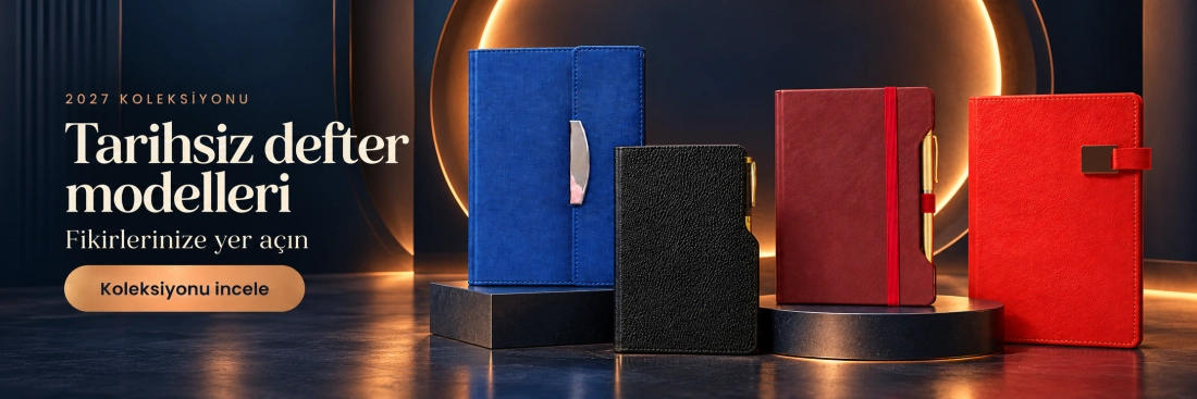 Tarihsiz defter modelleri — Ayşar 2027 koleksiyonu